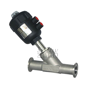 快裝式氣動角座閥